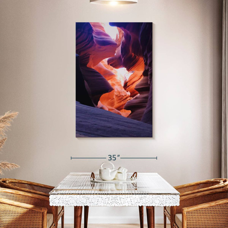 Crépuscule à Alvord Canyon Cove, H 48 po x l 32 po