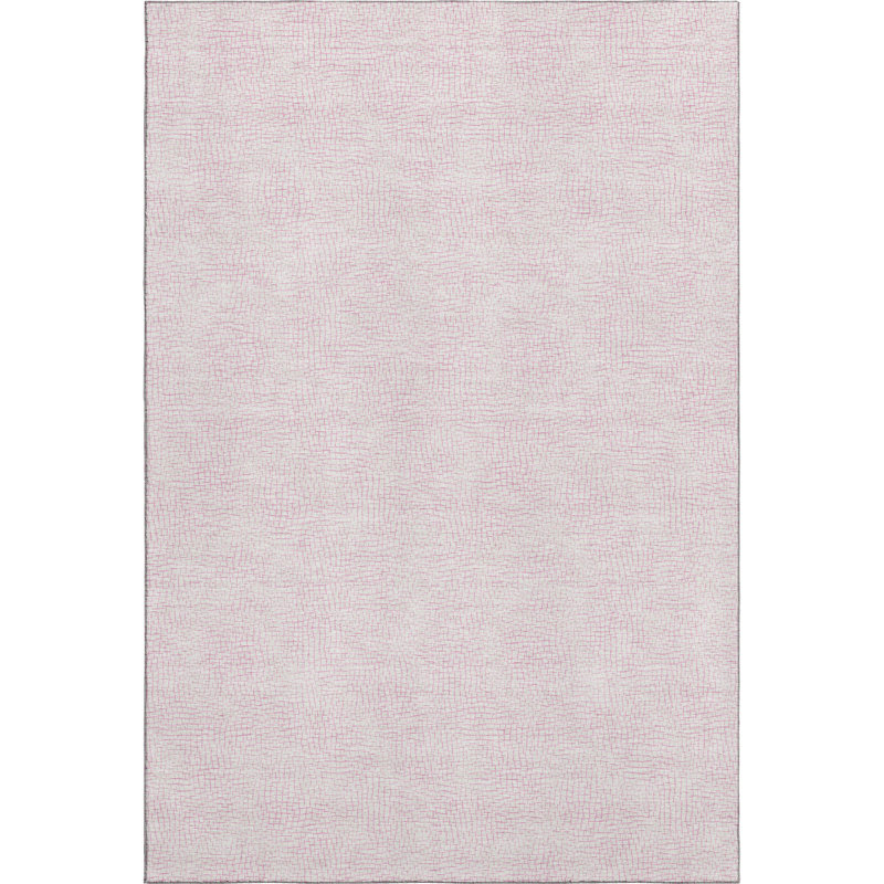 Tapis géométrique de qualité supérieure lavable à la machine Crumley AMF1058, Rectangle 10 pi x 14 pi