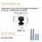 1" Diameter Circle Knob Multipack-93558238