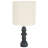 Teya 22" Black Marble Table Lamp