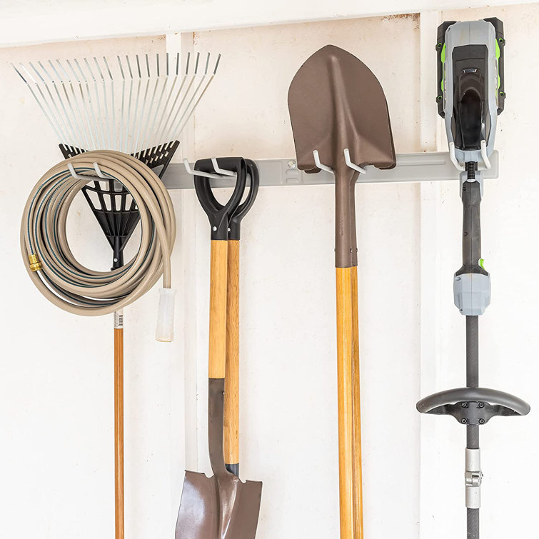 WFX Utility™ Garage Garden Tool Organizer Wall Mount | Wayfair