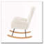 Fauteuil à bascule Teddy