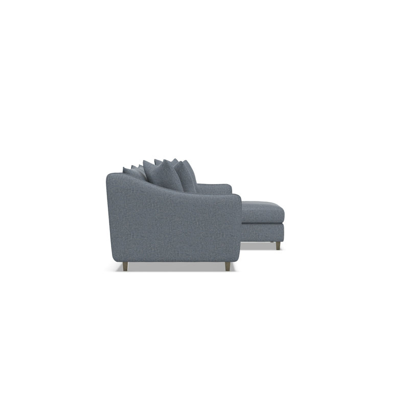 Joli 2 Pc Fabric Sectional, 1697-034