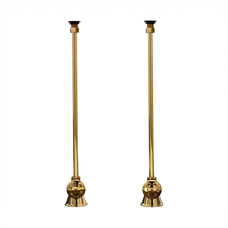 Ensemble de fournitures pour montage sur le comptoir 29 po P0675, Laiton ultra enduit