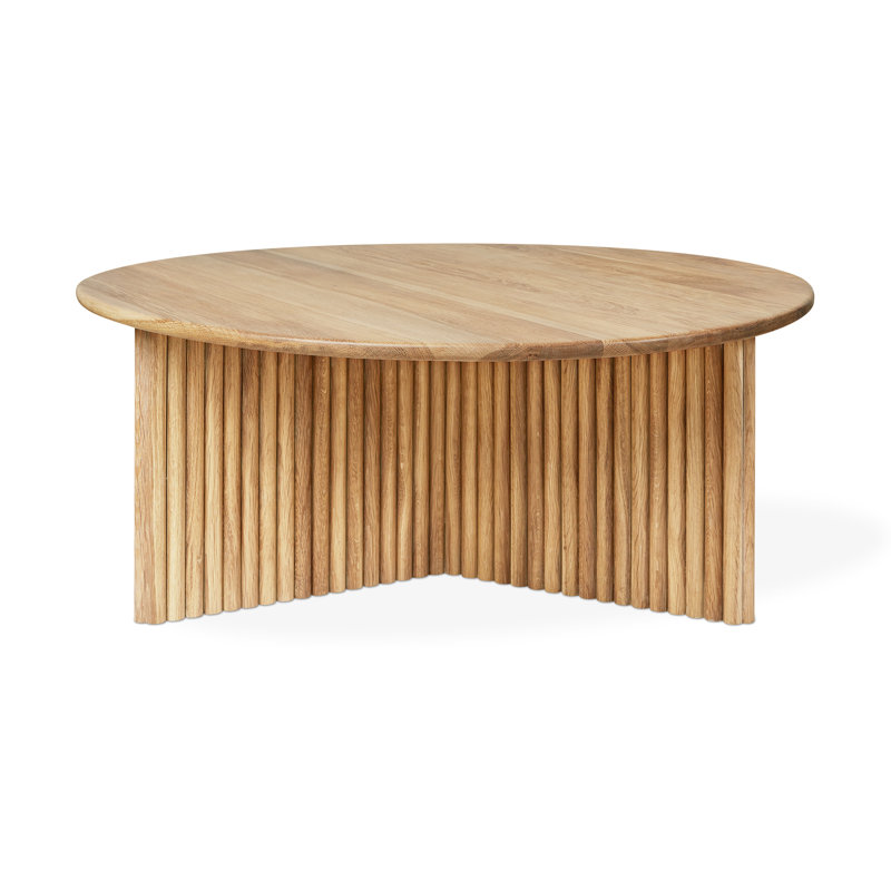 Odeon Coffee Table, White Oak