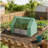 Raised Garden Bed,Mini Greenhouse,2-in-1 Raised Planter Greenhouse-1203554902