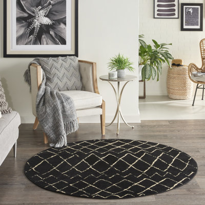 Tapis noir Bo Bo