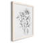 Croquis de roses sauvages - Reproduction de photo sur toile-88390905-88390906