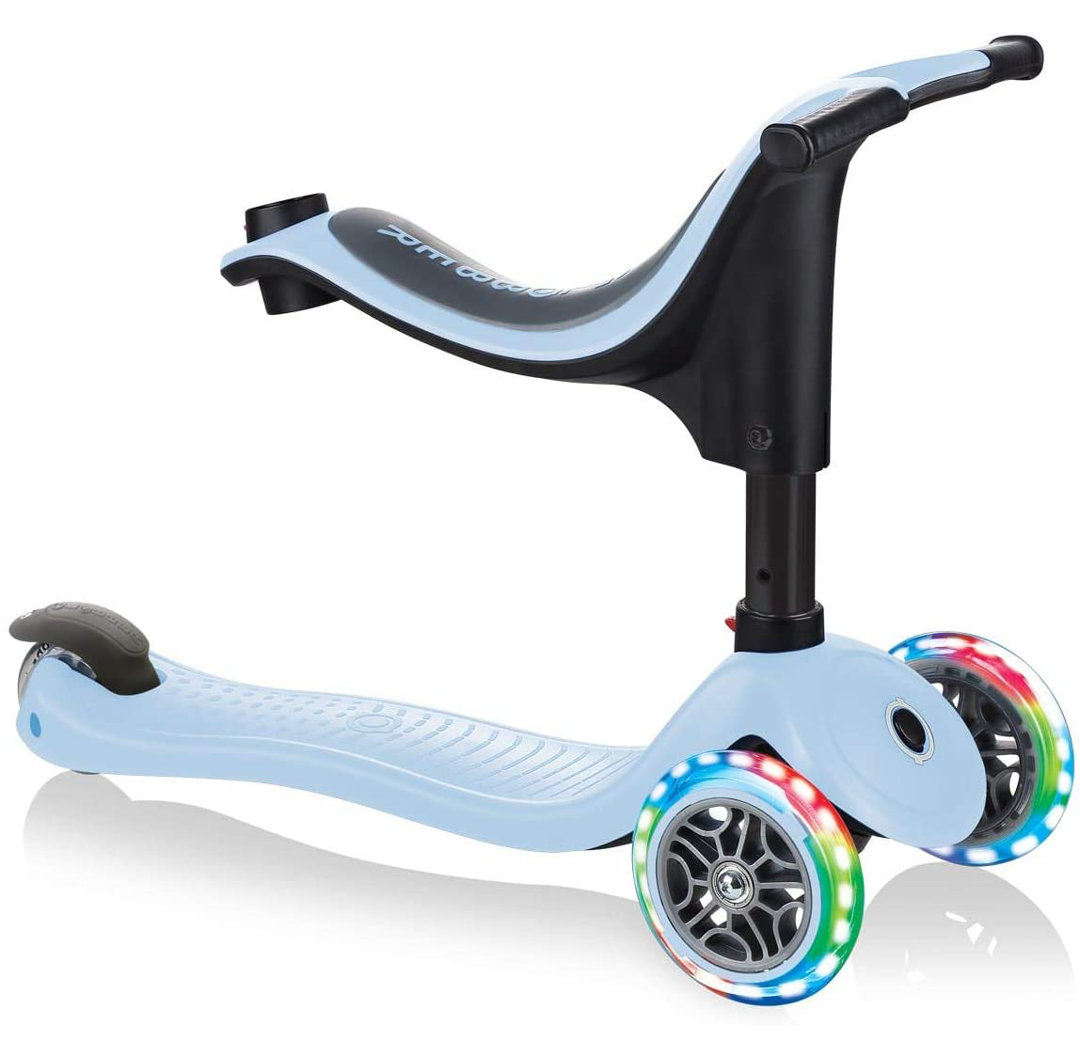 Pastel Go Up 4-In-1 Lights Tricycle aBaby