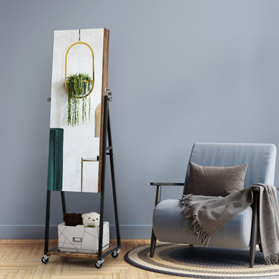 Armoire pour bijoux avec miroir Olvera