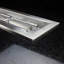 Brûleur de foyer rectangulaire 18 po x 6 po avec poêle en acier inoxydable