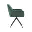 Carmel 47cm H Velvet Upholstered Metal Armchair-1623460321