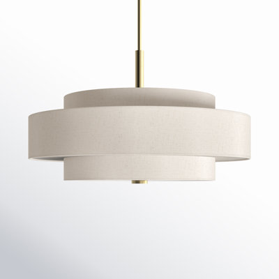 Arly 5 - Light Dimmable Drum Chandelier