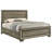 Brookes Wood California King Storage Panel Bed Washed Taupe-422652632-422652639