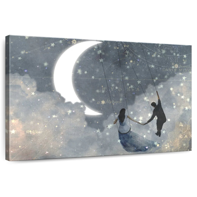 Kelan Magical Celestial Love I, 8" H x 12" W