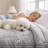 Bedsure Twin-XL Box-Stitch Down Alternative Duvet Insert – Light Gray , All-Season Comforter-101518294-101518295