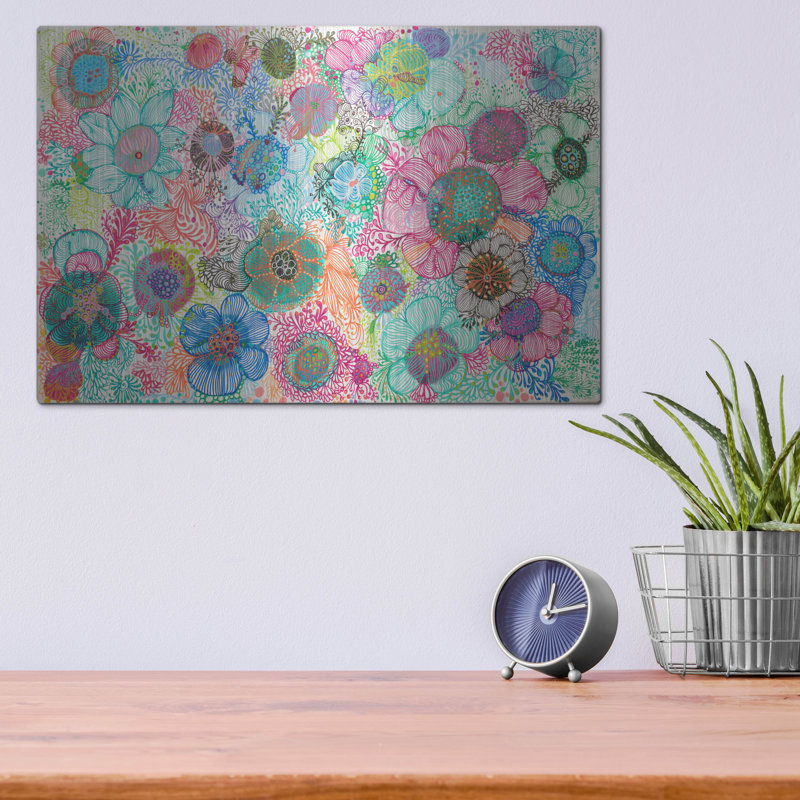 " Florals2 " by Noemi Ibarz, 12" H x 16" W