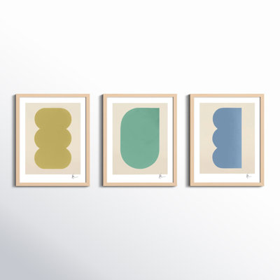 Keyhole 4-6. Set Of 3 by Lee Lessem