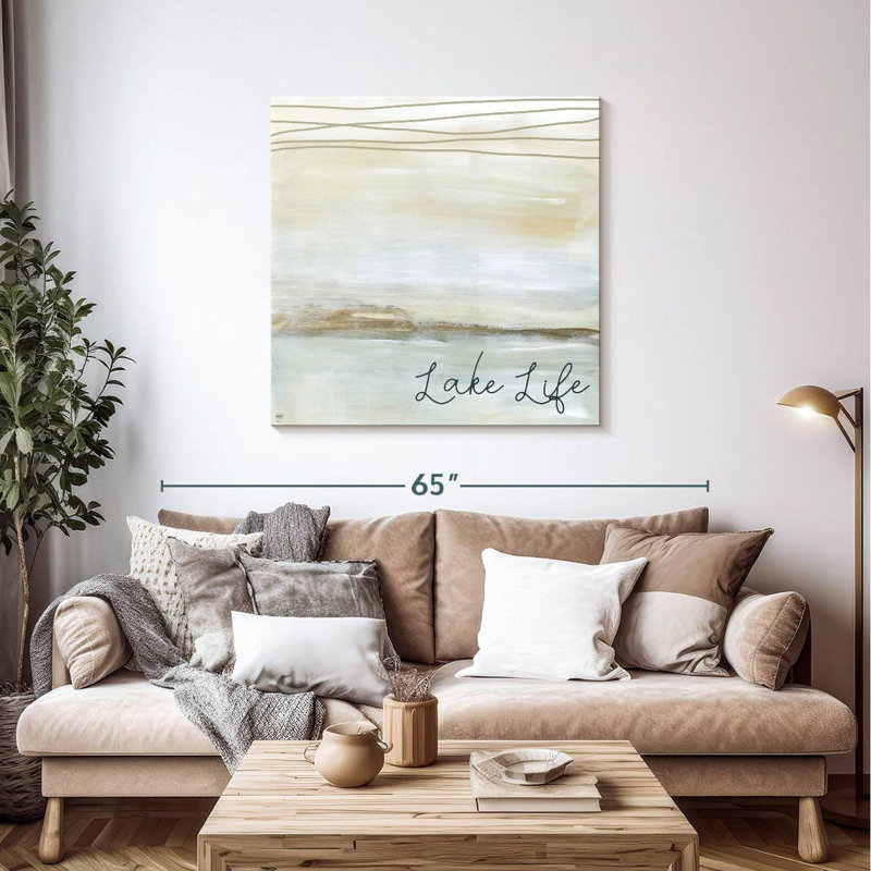 Avery Lake Escape Lake Life, 39" H x 39" W