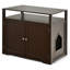 Bac à litière pour chat en bois avec couvercle de rangement pour animaux de compagnie Murphy Pet ™ d'AucielloTucker Murphy-1337453225