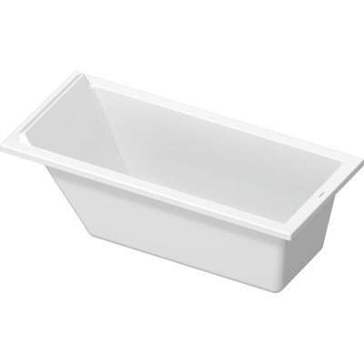 Duravit Starck 59" x 28" Drop In Soaking Acrylic Bathtub