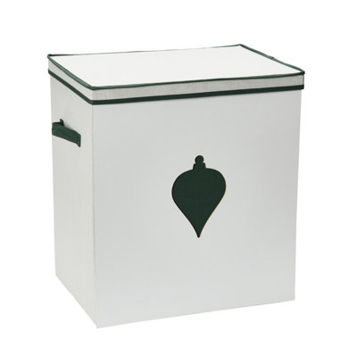 Artisan Green Windowpane Ornament Chest