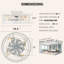 Ventilateur de plafond encastré blanc moderne à 4 lumières en cage 20 po Jankidas, 3 vitesses
