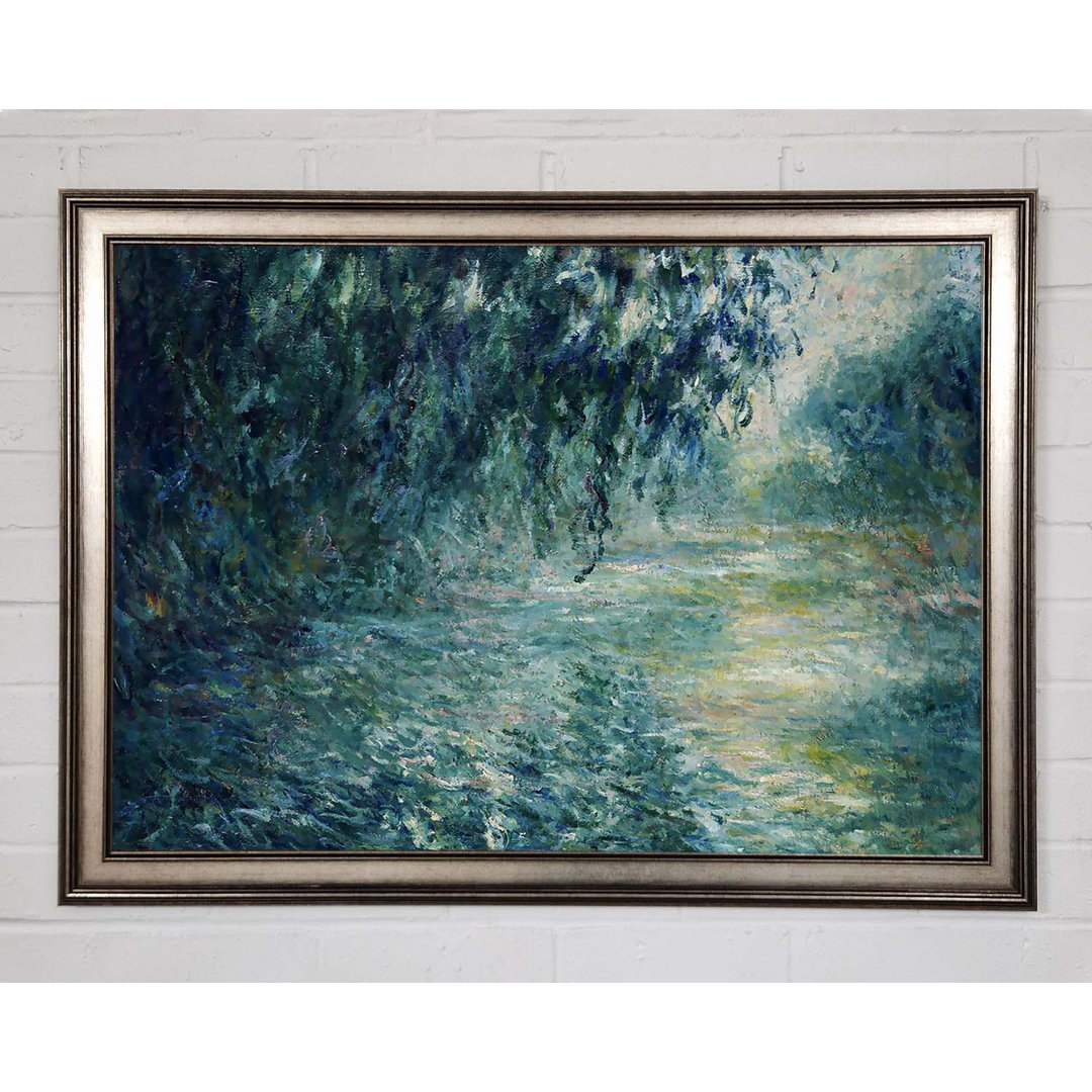 Monet Morgen an der Seine - Einzelne Bilderrahmen Kunstdrucke