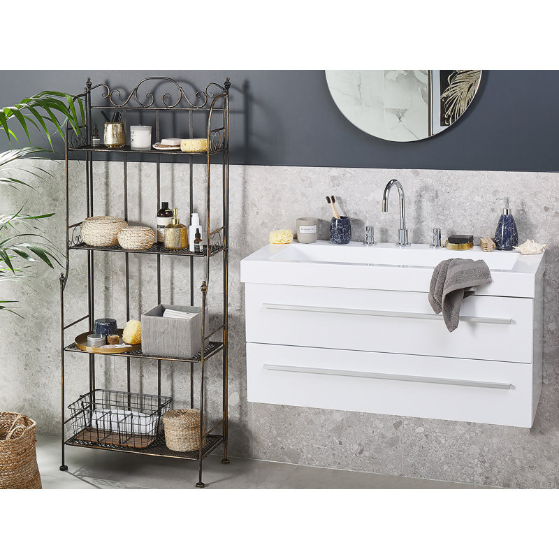 Clemetine 61cm W Metal Shelving Unit
