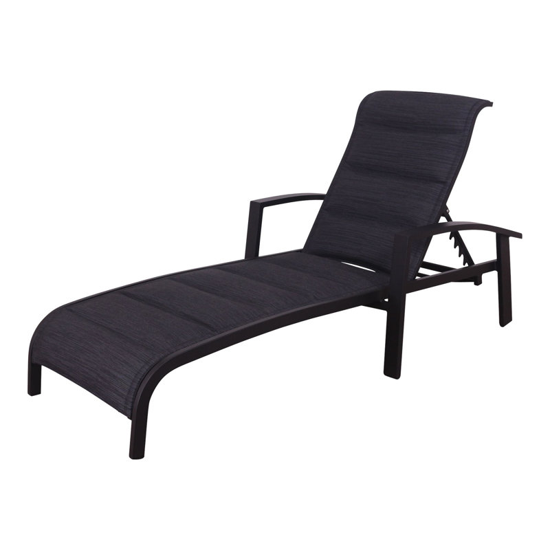Chaise longue inclinable 29,92 po