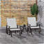 Fauteuil oscillant d'extérieur Outsunny