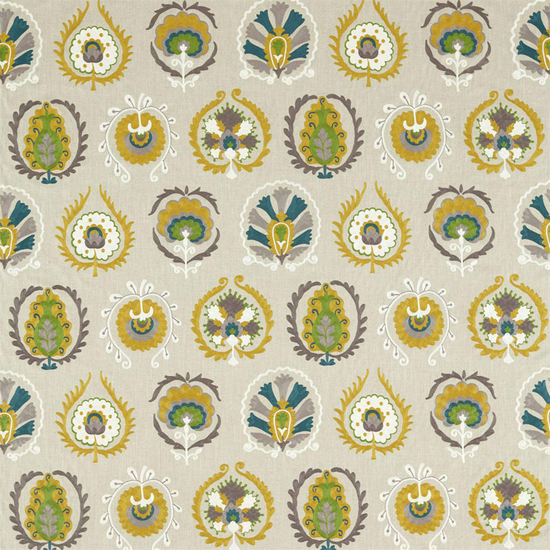 Daula Fabric, Sumac