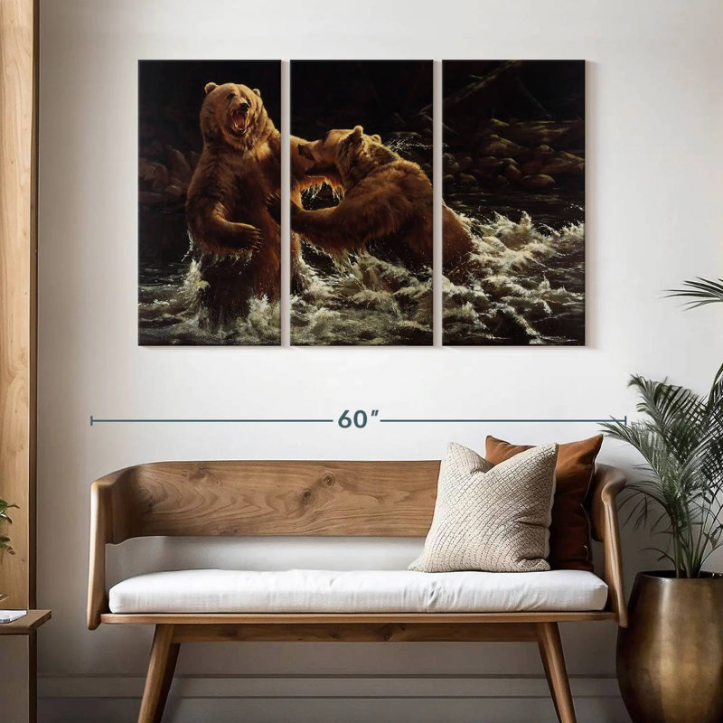 Clash, 32" H x 50" W