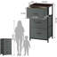 40cm W 3 - Drawer Chest of Drawers-889908607