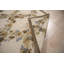 Tapis à tissage plat rétro Aubusson, treillis ivoire 9 pi 0 po x 12 pi 0 po