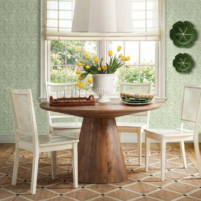 Daelan Round Solid Wood Dining Table