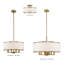Lustre tambour à abat-jour Berthine-489524135-489524133