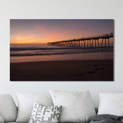 " Sunset Pacific Pier I " by Bill Bell
