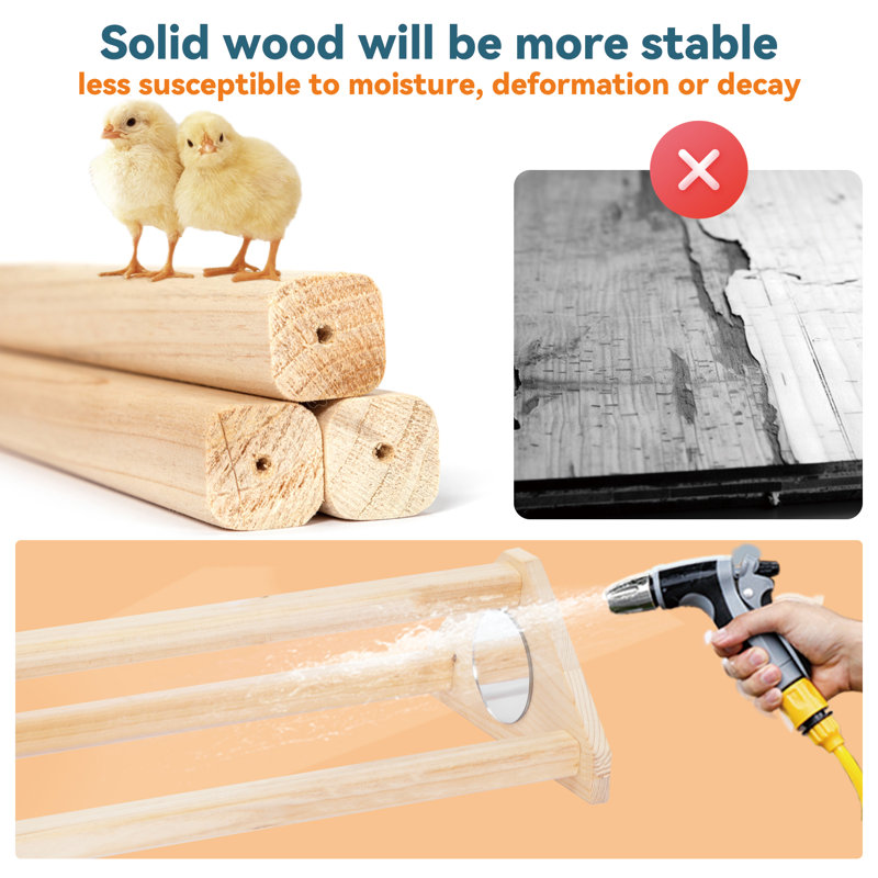 Gillingham Fir Roosting Bars / Frames