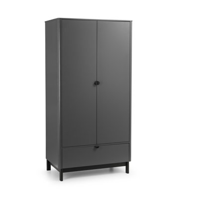 Janine 2 Door Solid Wood Wardrobe