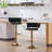 Swivel Adjustable Height Bar Stools-724903124