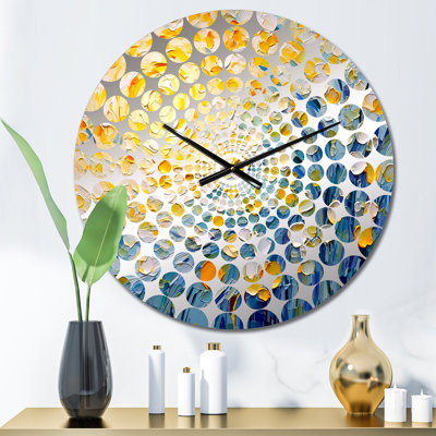 Bajram - Horloge murale fleurs