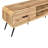 Baulch Wood Low Profile Tv Console, Natural