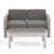 Gray Frame / Khaki Cushion