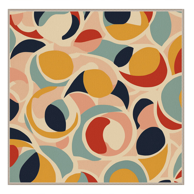 Zippy Streak Rug, Square 3'