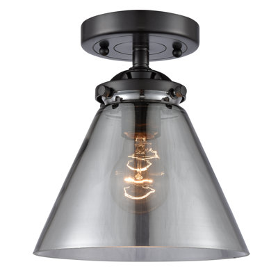 Plafonnier semi-encastré 1 lumière 7,75 "teme