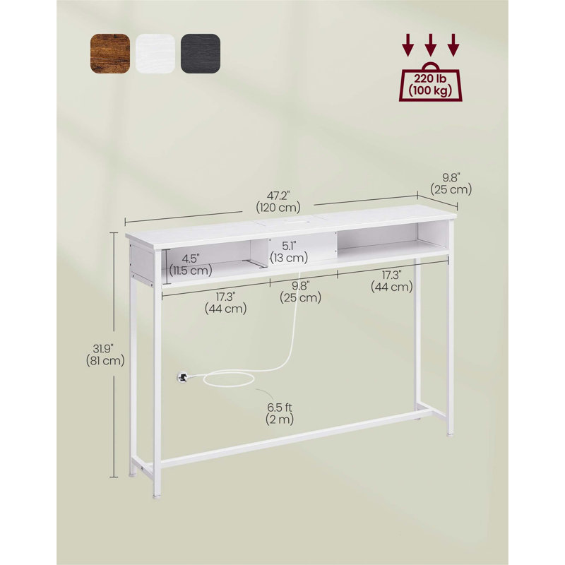 Annam 120 cm W Console Table
