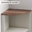 Armoire de coin avec porte de grange-1452506568