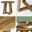 Table basse compacte, table de conférence, bureau rond