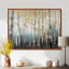 Ruwen Birch Tree Dense Forest V - reproduction d'art sur toile encadrée-109422782-88530019